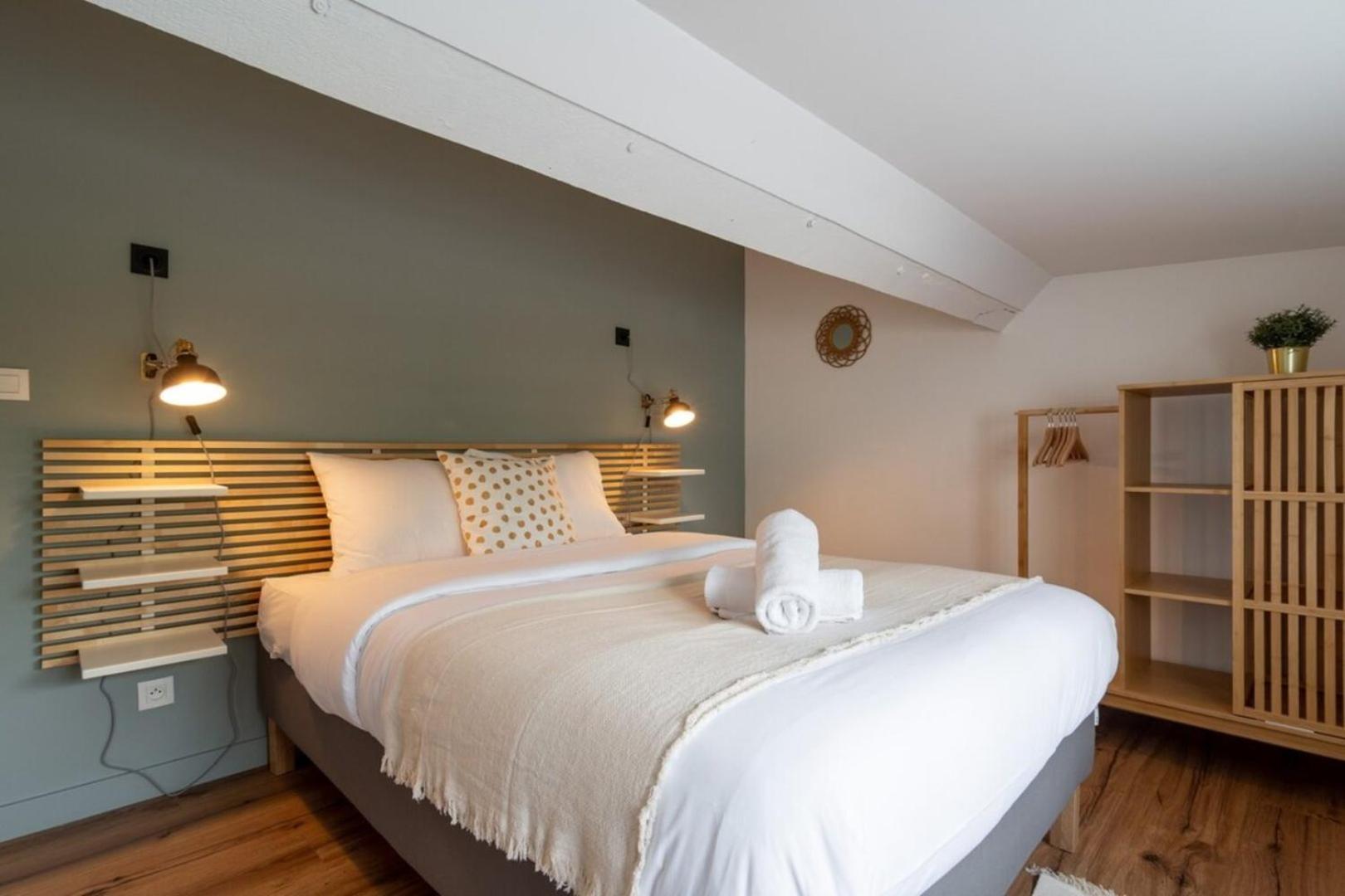 Marcq En Baroeul - Superb Apartment + Parking Eksteriør bilde