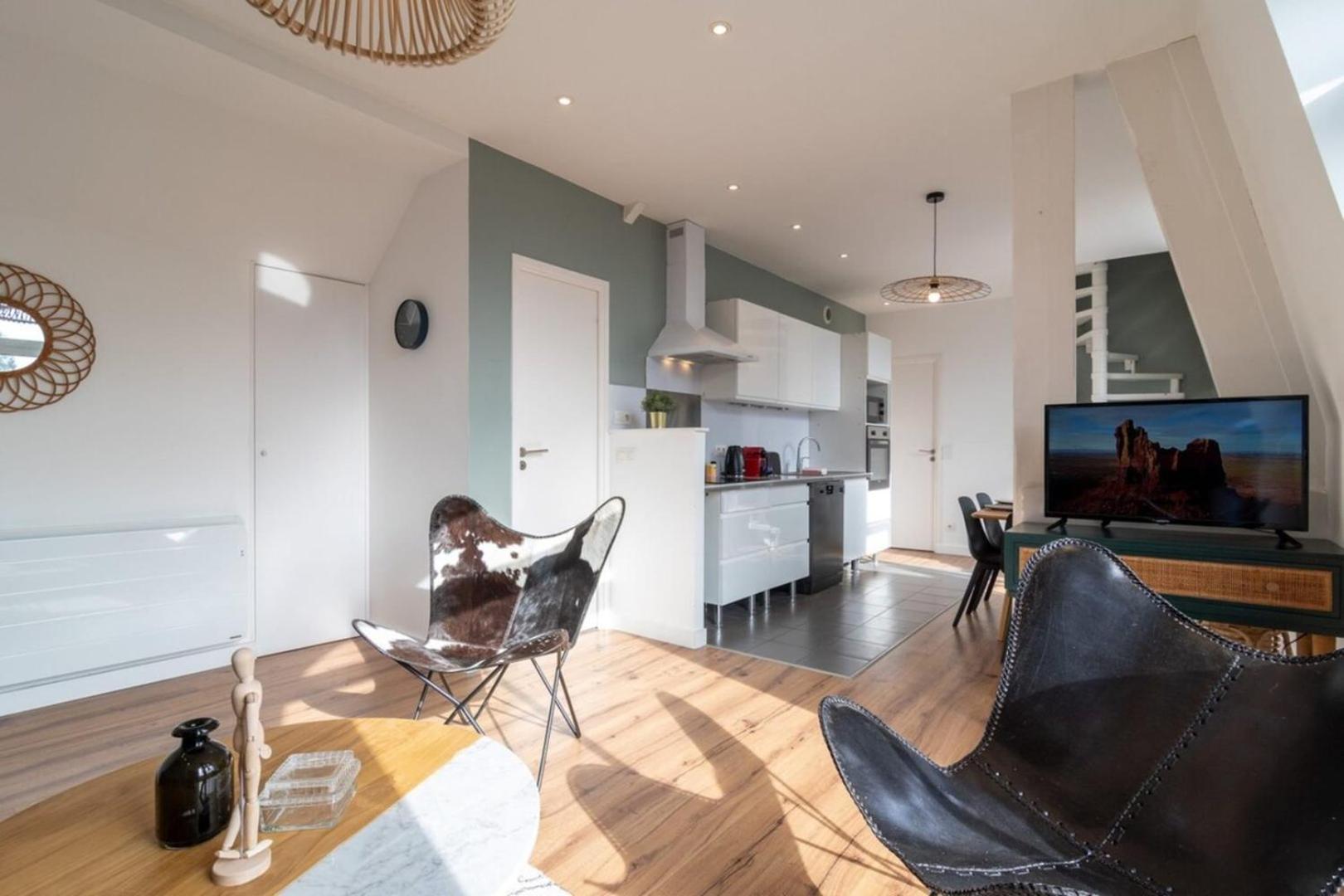 Marcq En Baroeul - Superb Apartment + Parking Eksteriør bilde