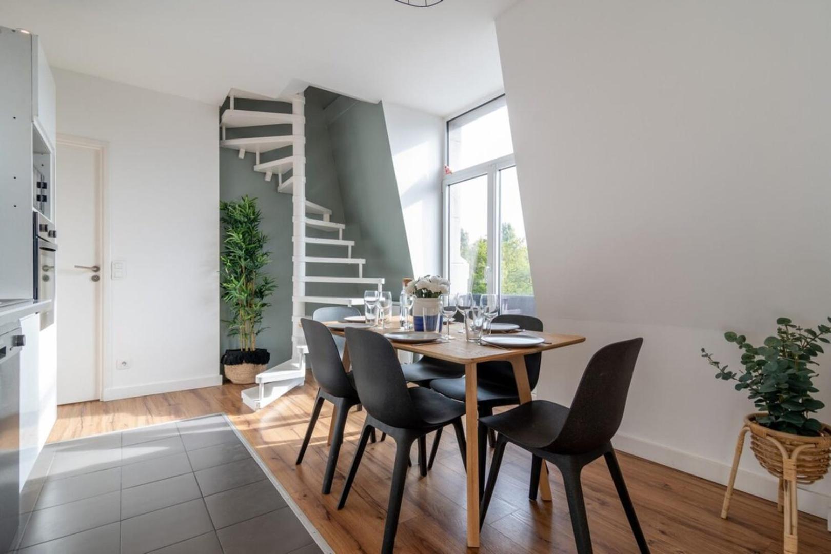 Marcq En Baroeul - Superb Apartment + Parking Eksteriør bilde