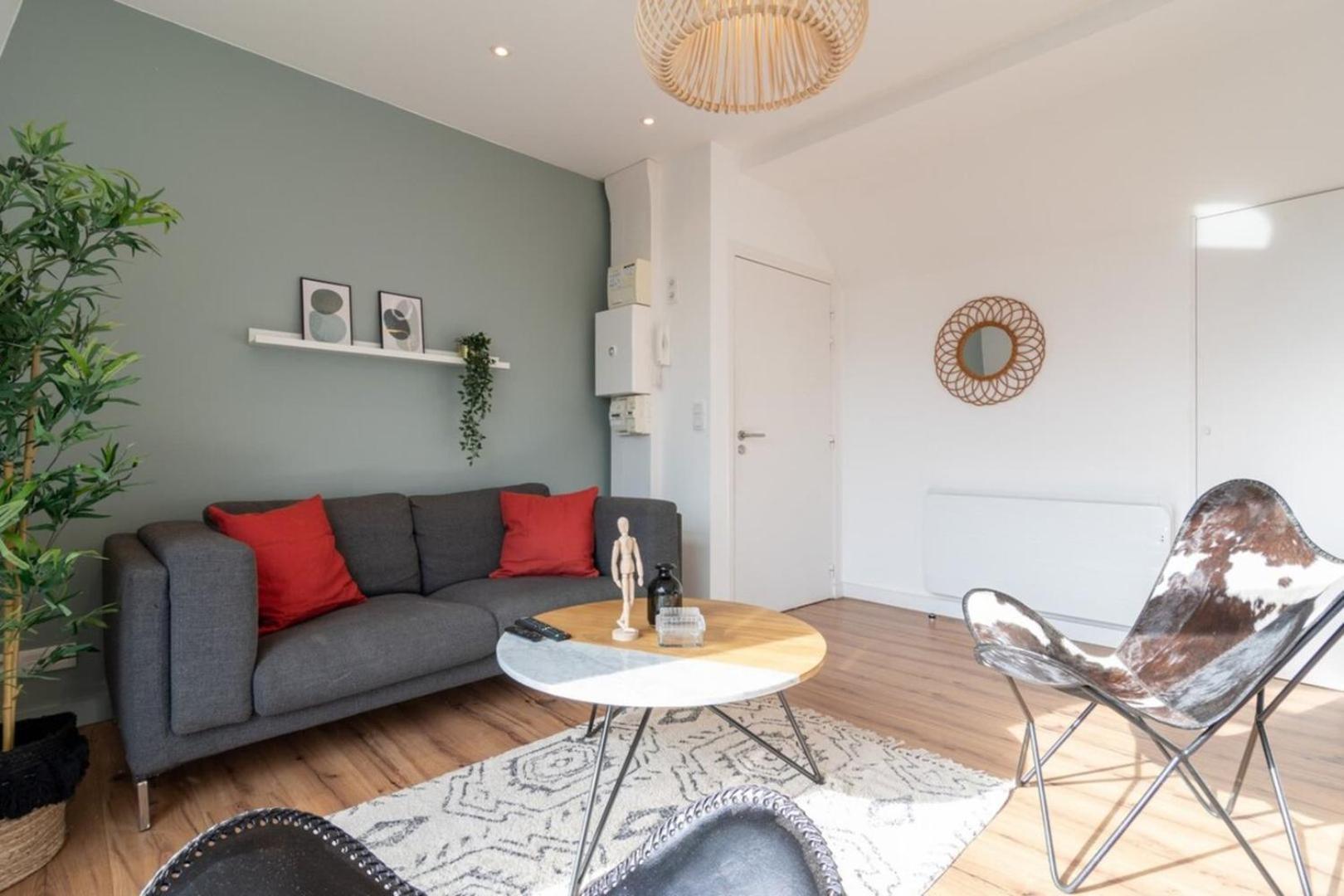 Marcq En Baroeul - Superb Apartment + Parking Eksteriør bilde