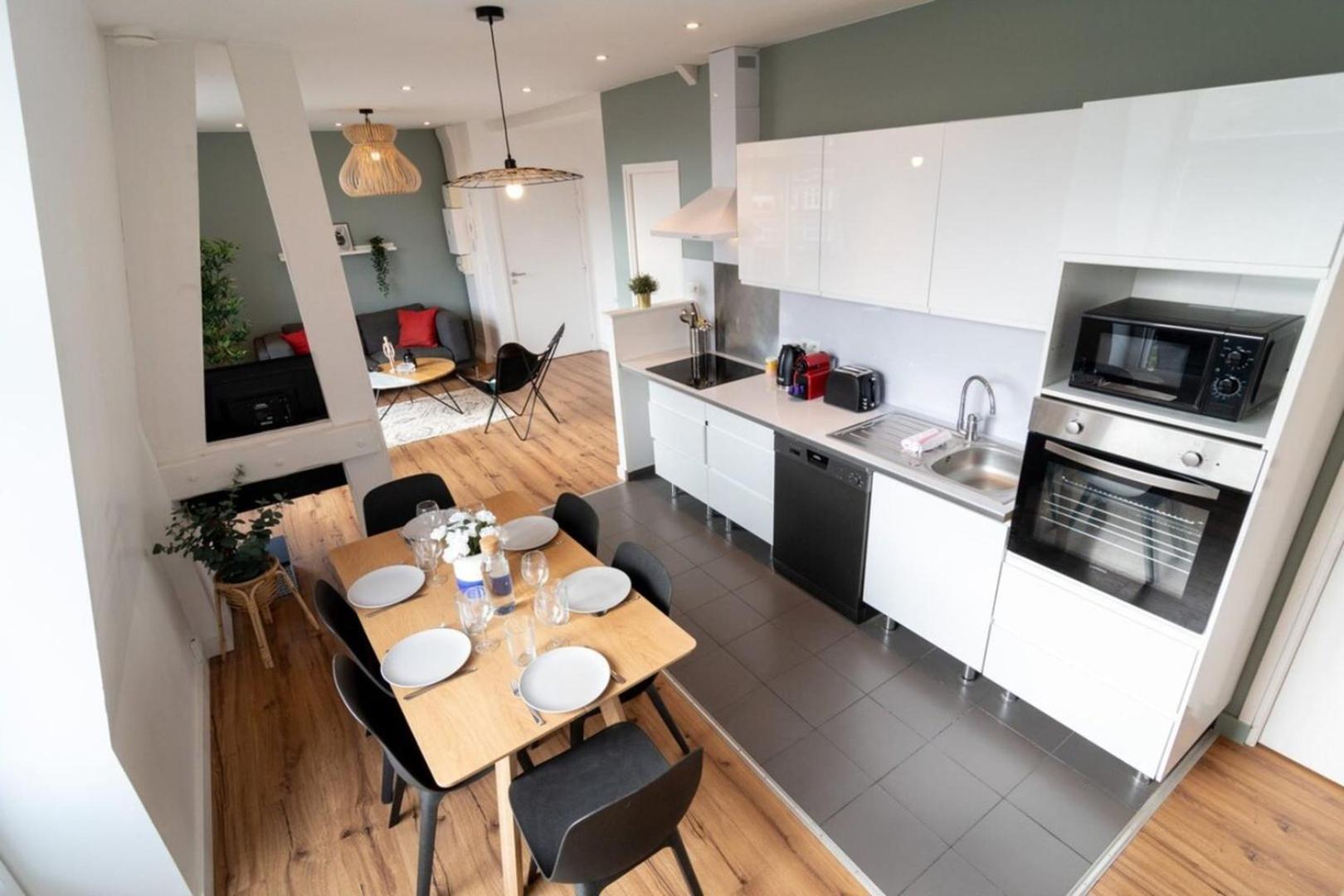 Marcq En Baroeul - Superb Apartment + Parking Eksteriør bilde